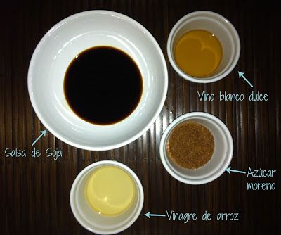 Ingredientes salsa teriyaki