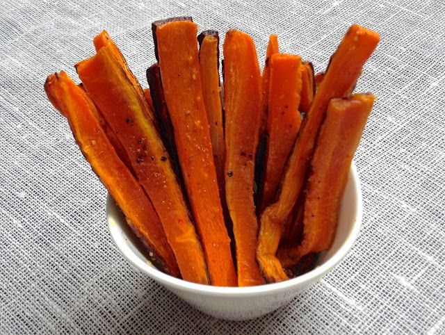 Crispy carrots - Palitos de zanahoria crujientes-